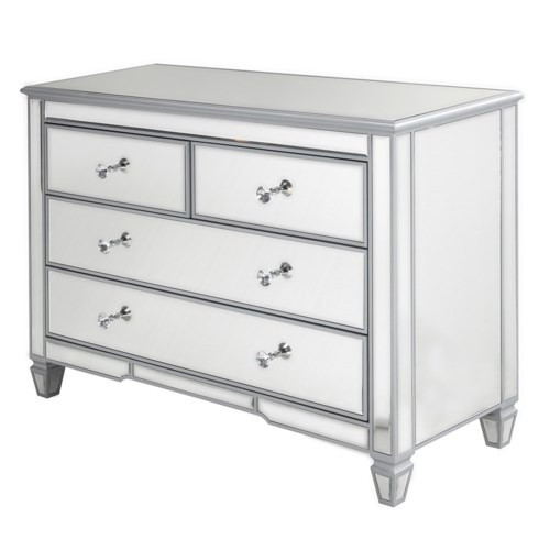 Mirrored Console/Drawer/Side-board