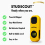Zircon studscout magnetic stud finder powerful magnet and easy to use. no batteries required.