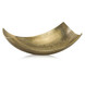 Brushed Gold Large Scoop Bowl