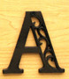 Cast Iron Letter A