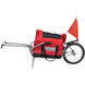 vidaXL Bike Trailer One-wheel with Storage Bag