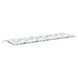 vidaXL Garden Bench Cushions 2pcs Leaf Pattern 78.7"x19.7"x2.8" Fabric