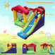 Inflatable Bounce House with Ocean Balls and 735W Air Blower - Color: Multicolor