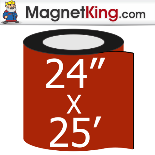 24" x 25' Roll Medium Peel n Stick Magnet Receptive