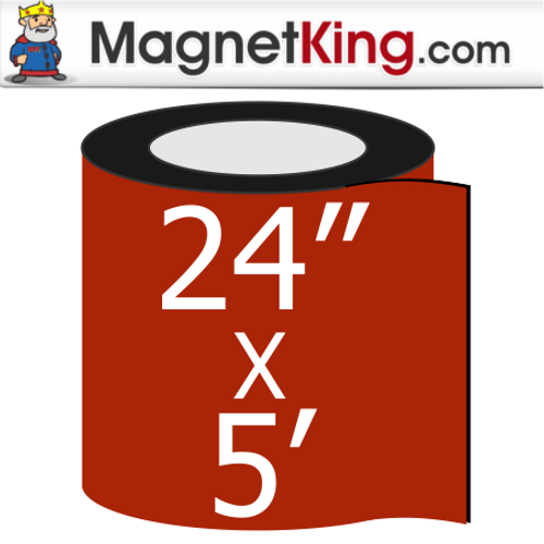 24" x 5' Roll Medium Peel n Stick Outdoor Adhesive Magnet