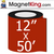 12" x 50' Roll Medium Premium Colors Glossy Magnet