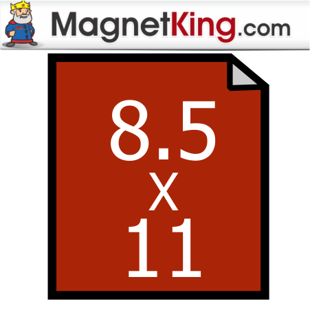 8" x 11" Sheet Thick Plain Magnet