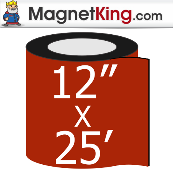 12" x 25' Roll Medium Premium Colors Glossy Magnet