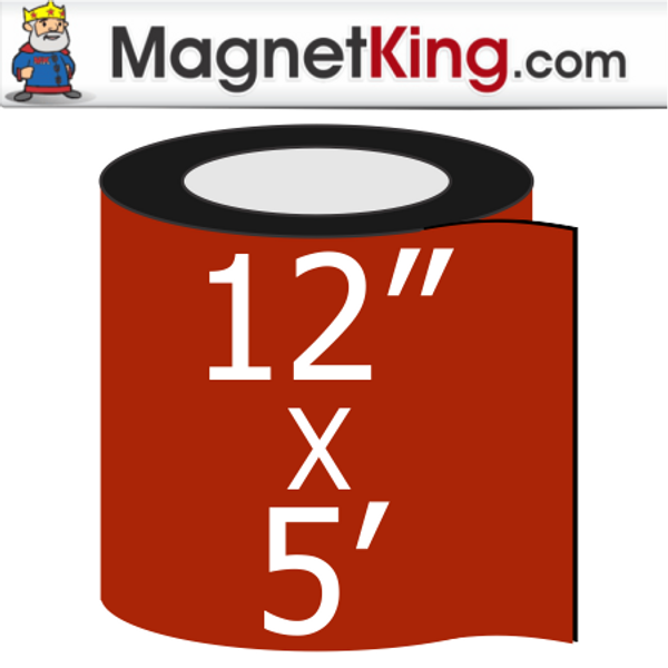 12" x 5' Roll Thick Plain Magnet