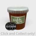 Pure English Spring Honey 1.5kg Bucket with Great Taste Award logos