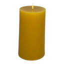 Beeswax Smooth Pillar Candle 10 x 5.5 cm - 20 Hour Burn Time Beeswax Smooth Pillar Candle 10 x 5.5 cm - 20 Hour Burn Time