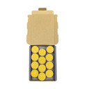 British Beeswax Tealight - pack of 12, open box