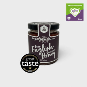 Pure English Soft Set Honey 227g/8oz - Honeyfields Bee Farm