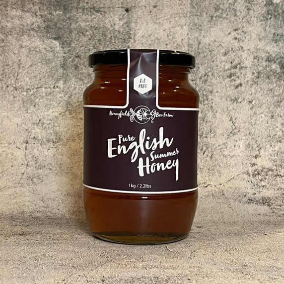 Pure English Summer Honey 1kg / 2.2lbs
