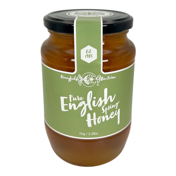 Pure English Spring Honey 1kg jar