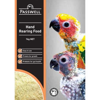 Passwell Hand Rearing Food (5 sizes)(Order Only)