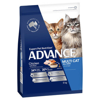 Advance Adult Multi Cat Chicken & Salmon with Rice (Order Only)