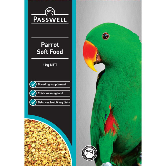 Passwell Parrot Soft Food (2 sizes)(Order Only)