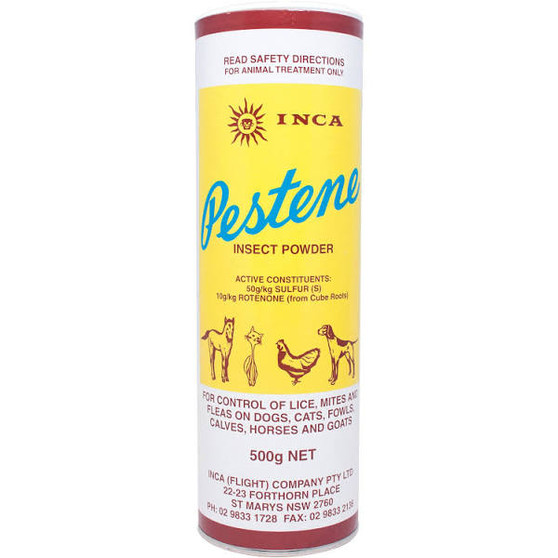 Pestene Powder 500g (Lice & Mites Treatment)