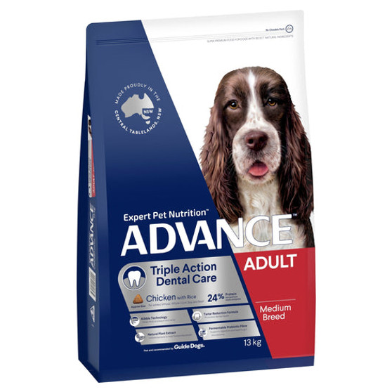 Advance Adult Dog Medium Breed Dental 13kg (Order Only)