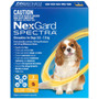 Nexgard Spectra Chewables for Dogs 3.6kg - 7.5kg (2 sizes)