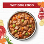 Ivory Coat Grain Free Wet Dog Food Beef Stew 400g