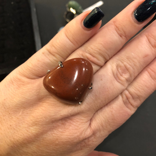 Red Jasper Ring Red Jasper Ring
