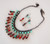 Multi Colour Teardrop Bead Necklace Set