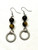 Tiger Eye and Hematite drop earrings