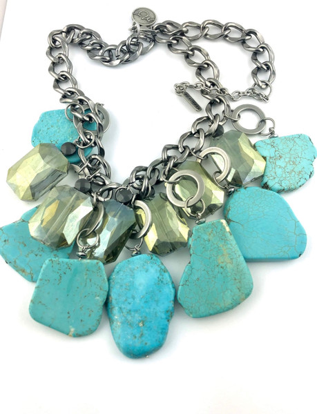 The Power of the Ocean Statement necklace set