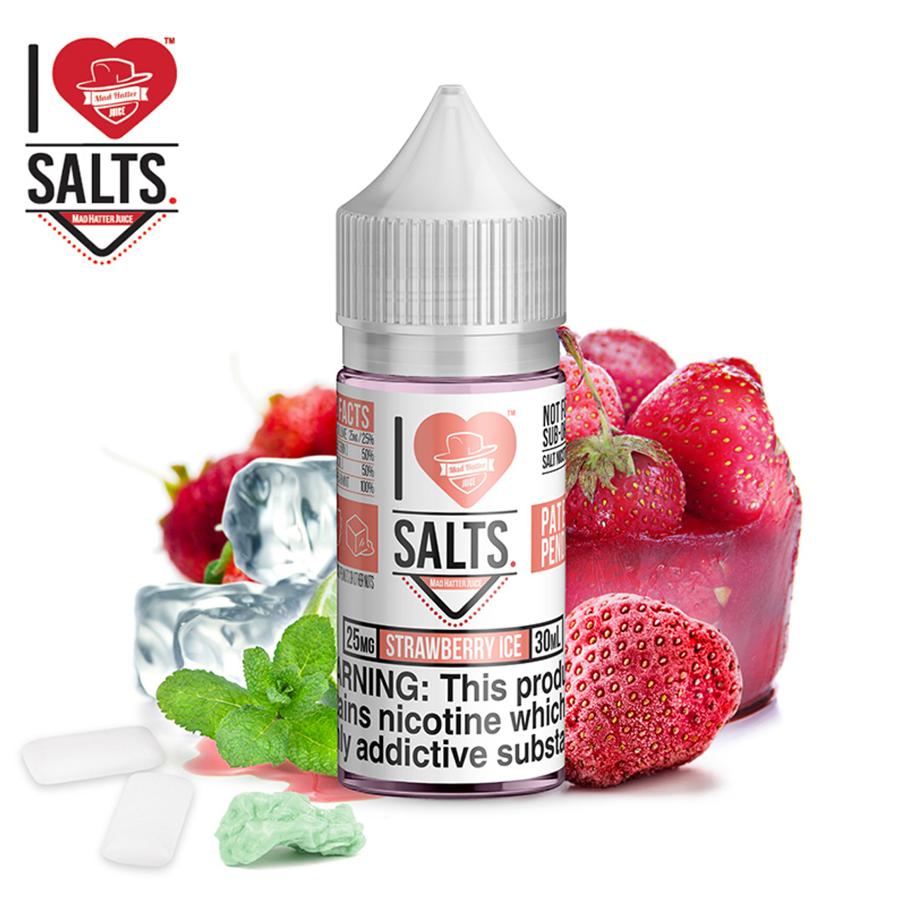 Strawberries Gone Wild 30ml Nic Salt Juice