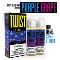 PURPLE GRAPE BY TWIST E-LIQUIDS | 60 ML X 2 