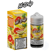 ISLAND ORANGE BY HI DRIP E-LIQUID | 100 ML ORANGE & PINEAPPLE CANDY FLAVOR E-JUICE