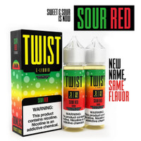 SOUR RED  BY TWIST E-LIQUIDS | 60 ML X 2