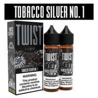 TOBACCO SILVER NO.1 BY TWIST E-LIQUIDS | 60 ML X 2 