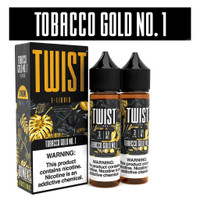 TOBACCO GOLD NO.1 BY TWIST E-LIQUIDS | 60 ML X 2 