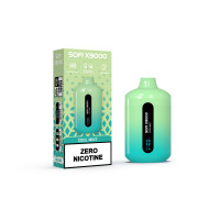 Cool Mint  0% Nicotine SOFI 9000 Puffs Disposable Vape