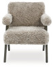 Goda Faux Fur Accent Chair