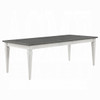 Katia DN02273 extension dining table. Set includes one table and four matching DN02488 armchairs shown separately.