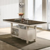 Acme Tasnim 77180 table; one included. Chairs shown separately.