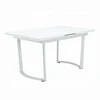 Acme Palton DN00732 table; one included. Laela chairs shown separately.