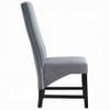 Side profile of the included gray Kini chair.