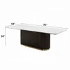 Manufacturer table dimensions: 95W × 42D × 30H inches.