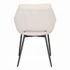 Rear view of the included Bexley armchair.