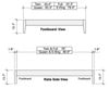 Eastwood Cherry Platform Bed Dimensions