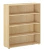 Lingo Natural 4 Shelf Bookcase