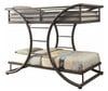 Belden Gray Twin Size Metal Bunk Beds