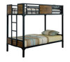 South Bank Metal Twin Bunk Beds