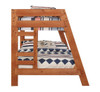 Black Mountain Twin over Full Bunk Bed Side View