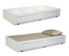 Daphne White Optional Twin Storage Trundle